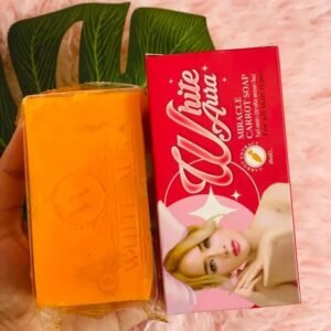 White Aura Miracle Carrot Soap-160gm 2 pis